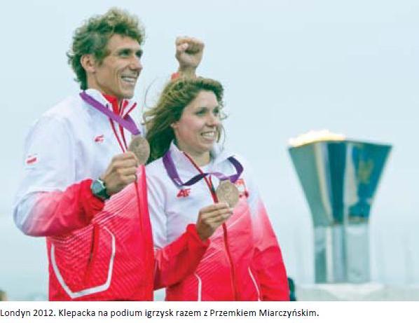 Zocha z Przemkiem Miarczyńskim na podium igrzysk olimpijskich _Londyn 2012