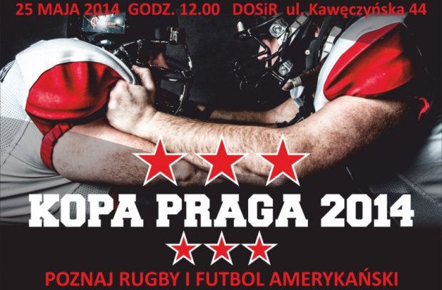 Kopa Praga - sportowy piknik rodzinny, część plakatu