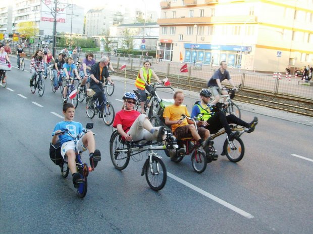 Masa krytyczna - Ochota, kwiecień 2012 r.
