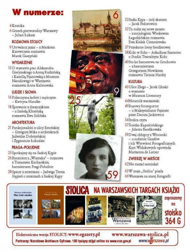 Stolica - spis treści