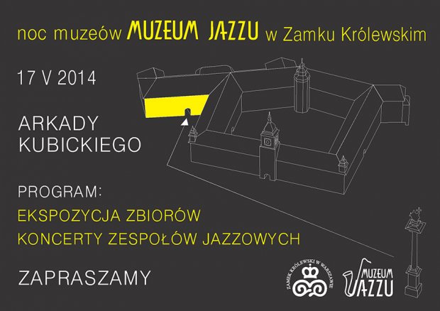 Plakat - Muzeum Jazzu w Noc Muzeów