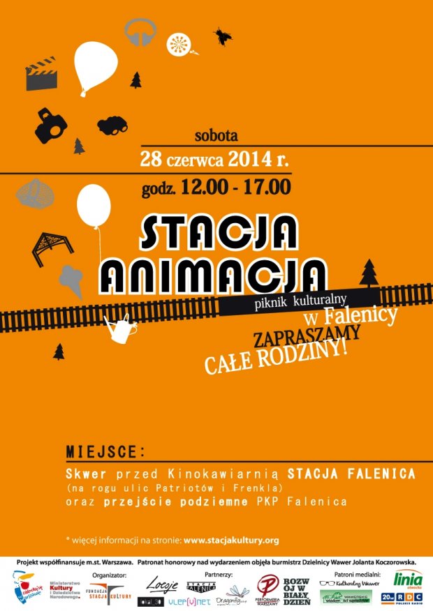 Stacja Animacja Plakat
