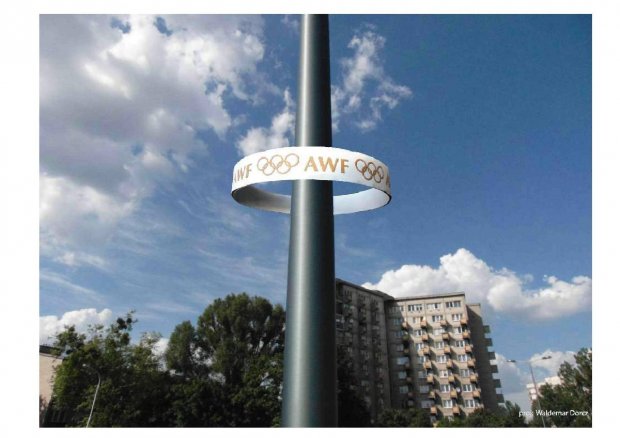 "Rondo Olimpijczyków AWF" projekt