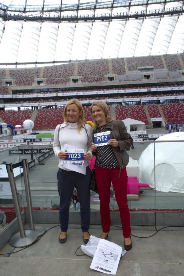 Reprezentacja Miasta Tłuszcz. Panie z Urzędu Miasta. 36. PZU Maraton Warszawski