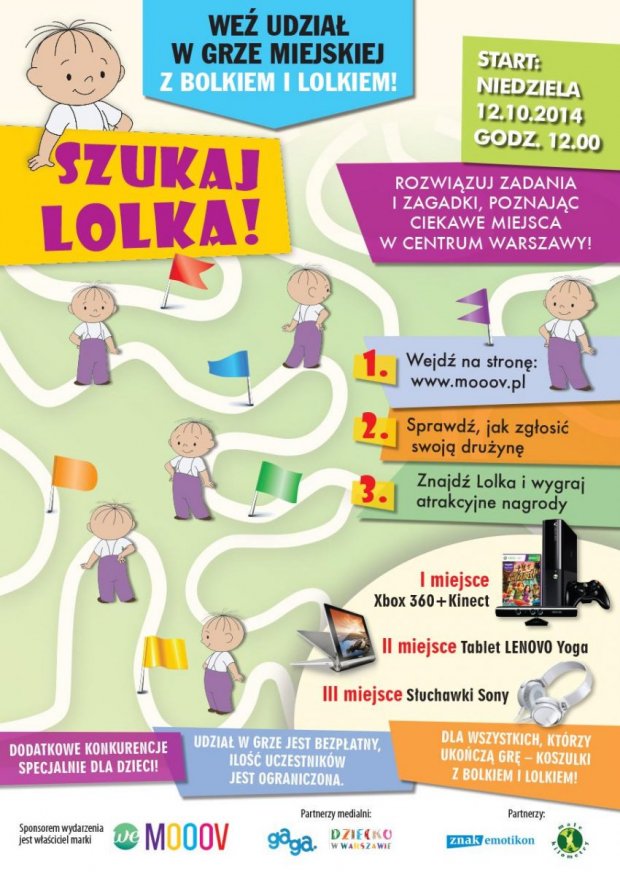 Szukaj Lolka - plakat