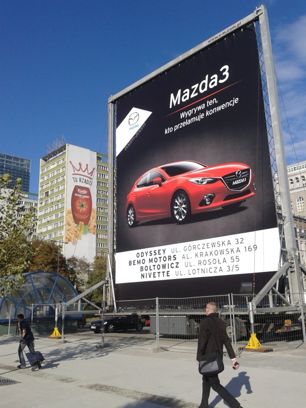 Reklama Mazdy - okropna