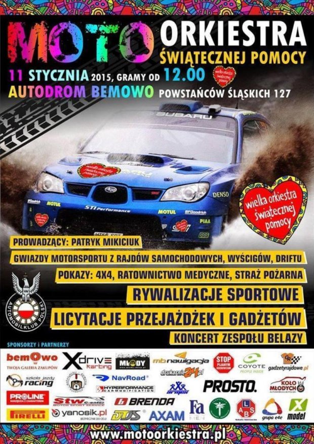 Moto Orkiestra na Bemowie - plakat
