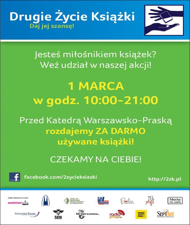 Drugie życie książki - akcja maturzystów