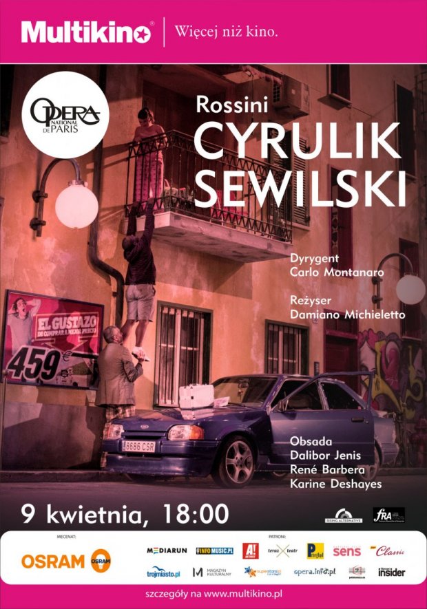 Cyrulik sewilski. Retransmisja z Paryża 9 kwietnia 2015 w Multikinie_Plakat