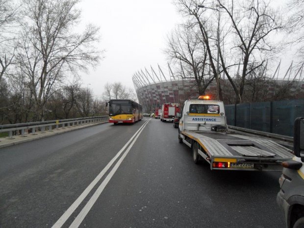 Wypadek na Saskiej Kępie