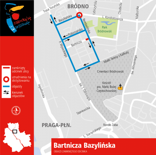 Objazd - 2 Modernizacja trasy tramwajowej