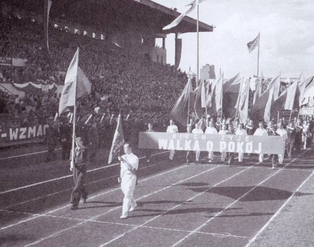 Stadion WP - uroczystości