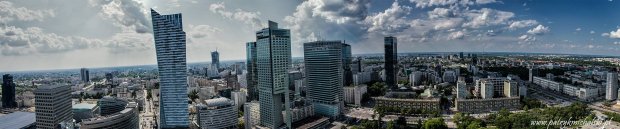 Panorama Warszawy Patryka Michalskiego