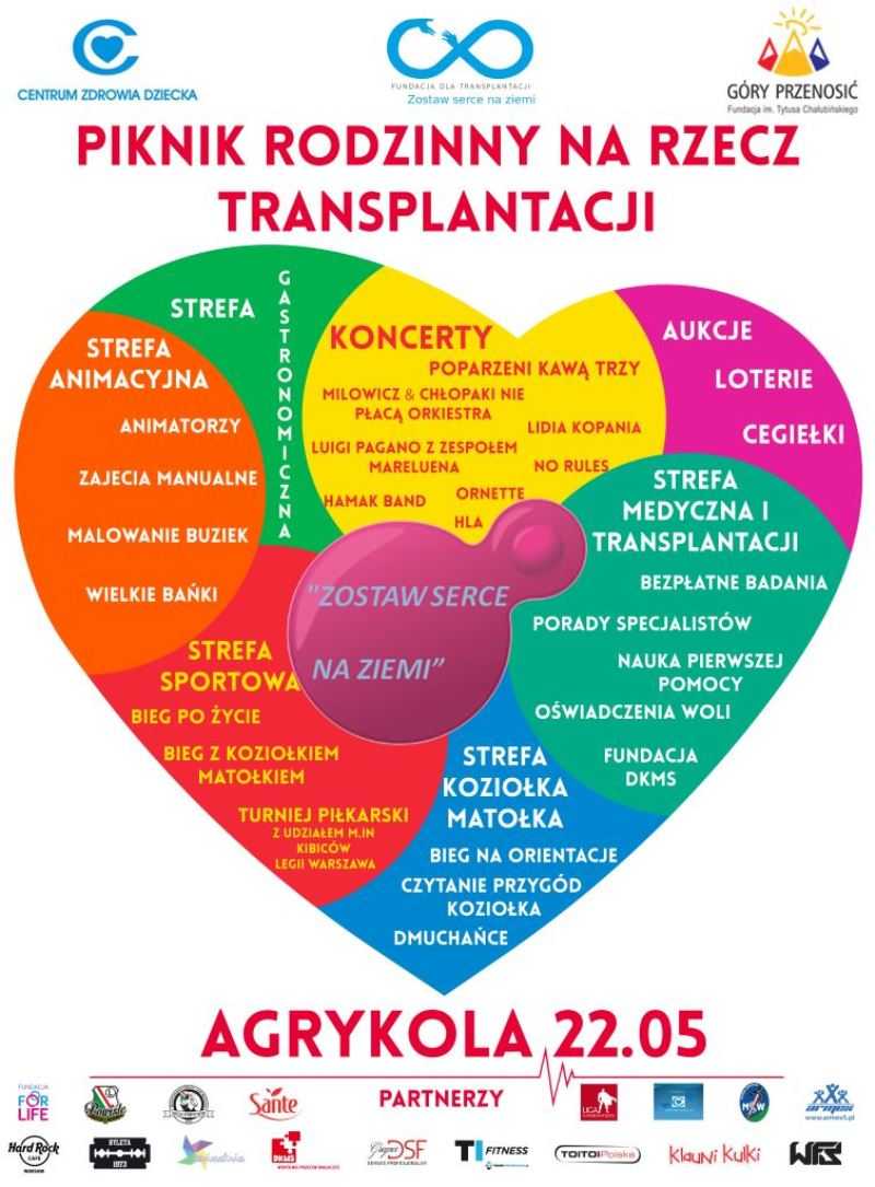 Plakat zostaw serce na ziemi