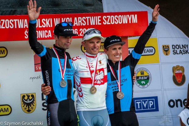 Zwycięzcy na podium