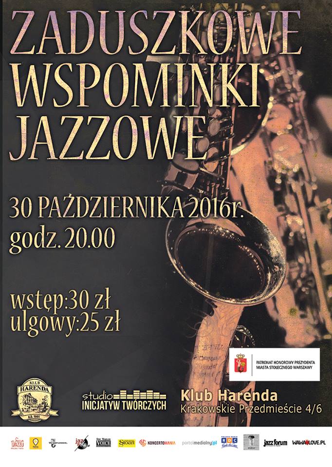 Zaduszki jazzowe - patronaty
