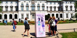 Imieniny Jana Kochanowskiego przed Pałacem Rzeczypospolitej