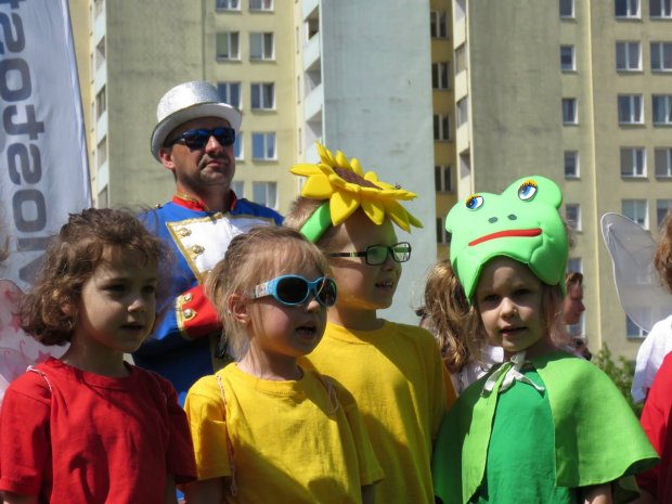 Wspólny śpiew - początek imprezy