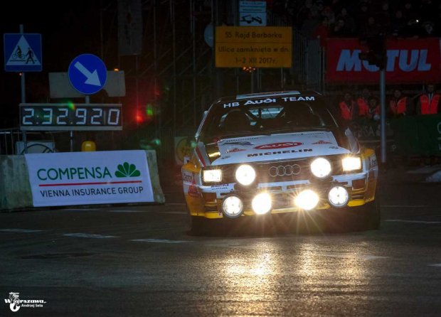 Audi Q - Rajd Barbórka 2017