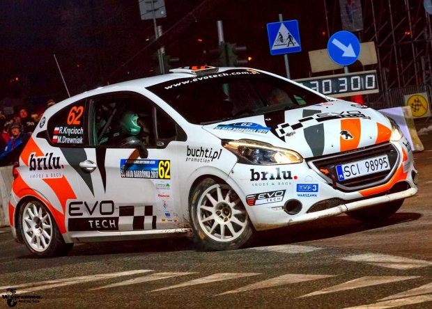 Załoga 62 i Peugeot - Rajd Barbórka 2017