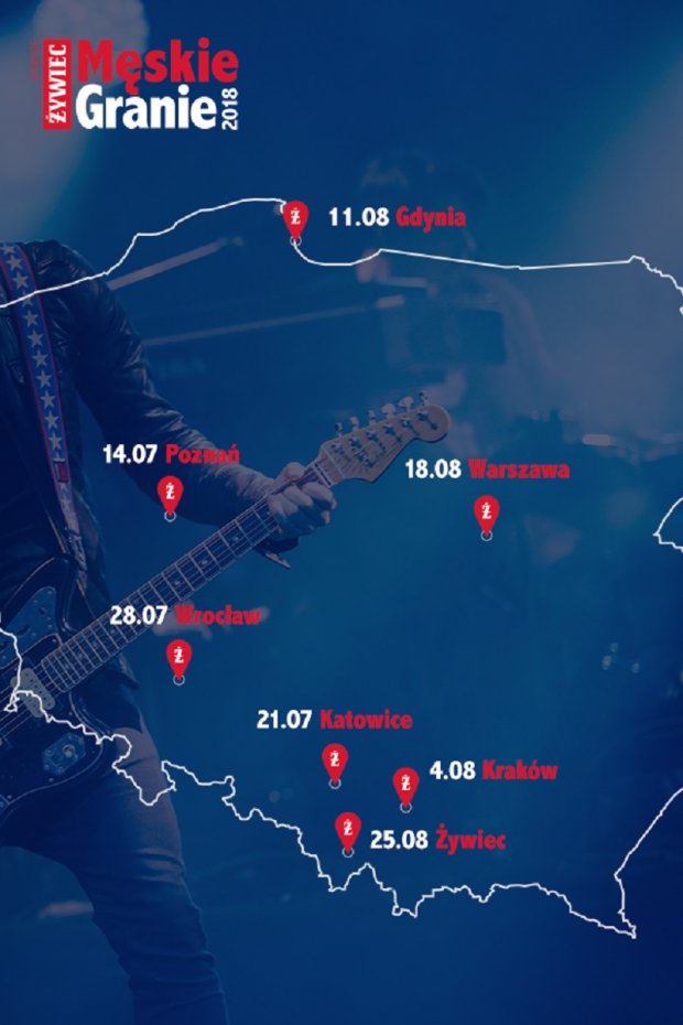 Trasa Męskiego Grania 2018