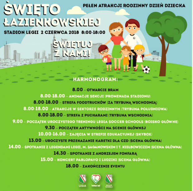 Zapraszamy na Święto Łazienkowskiej!