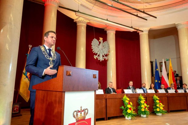 Rafał Trzaskowski - prezydent Warszawy od 22 XI 2018 r.