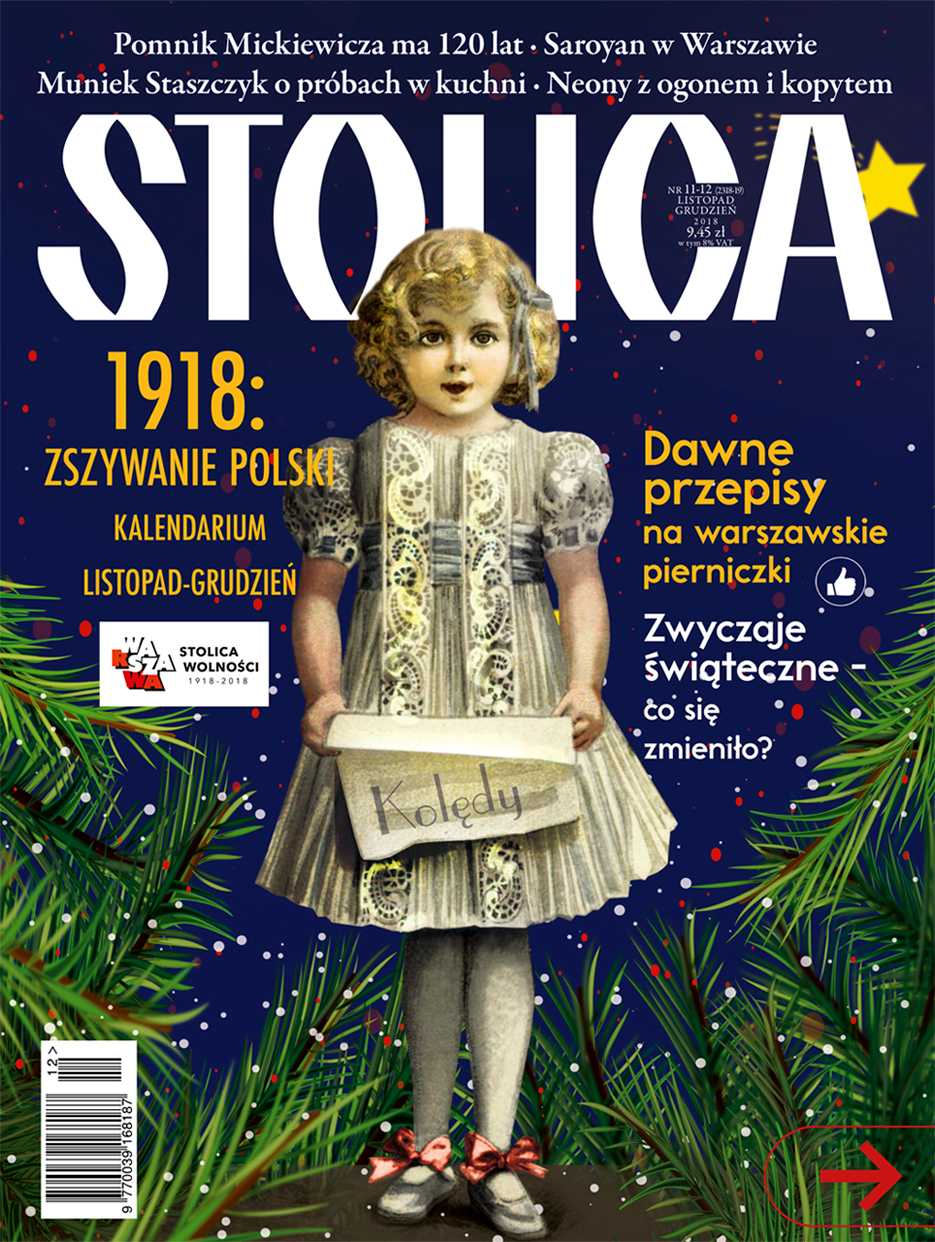 Stolica świąteczna - grudzień 2018 rok
