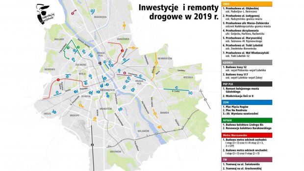 Inwestycje i remonty w 2019 roku