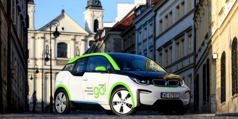 Elektryczny car sharing Warszawa.pl