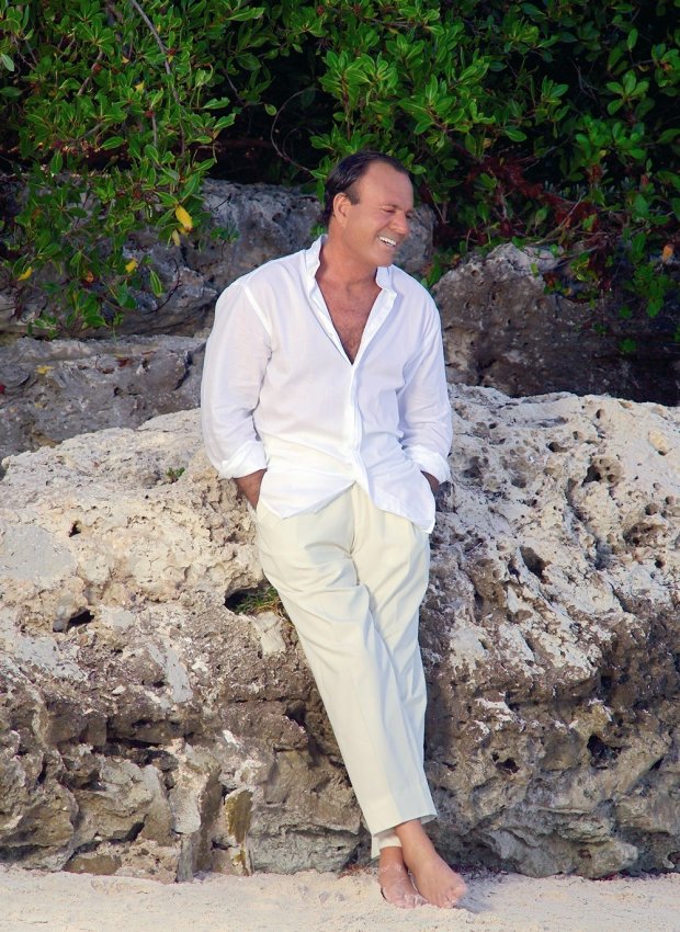Julio Iglesias w plenerze