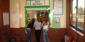 Kasa biletowa Kolei Mazowieckich. Rembetów