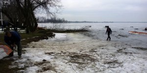 Dzień 1. Mistrzostwa Polski w Windsurfingu Śnieżno-Lodowym
