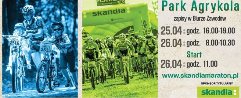 Skandia Maraton Lang Team 2014 - część plakatu