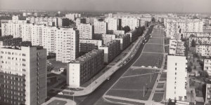ul. M. Anielewicza, 1976 r., fot. S. Iwan, ze zbiorów A. Sheybal-Rostek
