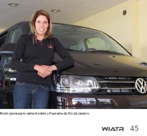 Zosia Klepacka i jej VW