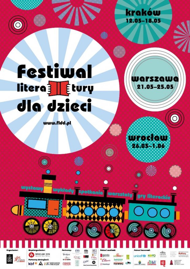 Festiwal Literatury Dla Dzieci - plakat
