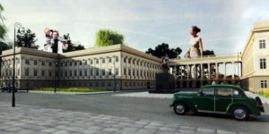 Wizualizacja Parku Miniatur. Fot. Miesięcznik Stolica
