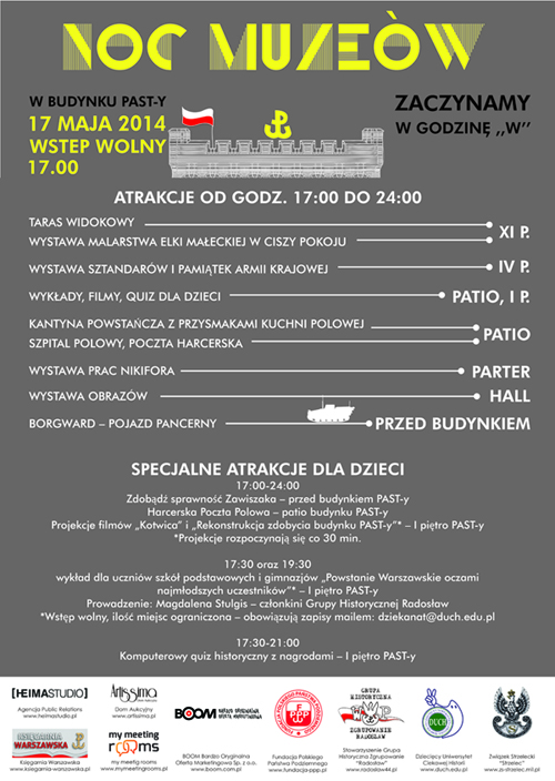 Noc Muzeów- program 