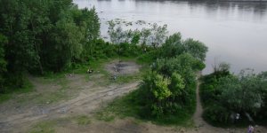 Wypoczynek nad Wisłą - w krzaczorach też jest fajnie