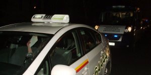 Nocna kontrola taksówek w Warszawie