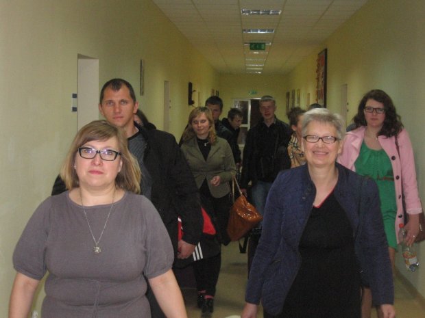 Liderka – Joanna Gruszkowska podczas kwaterowania grupy litewskiej w OSiW w Jaciążku