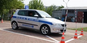 Kurs na PJ - ćwiczenia na placu manewrowym