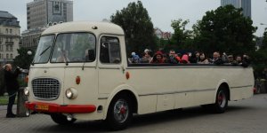 Ogórek - kabriolet w Noc Muzeów.