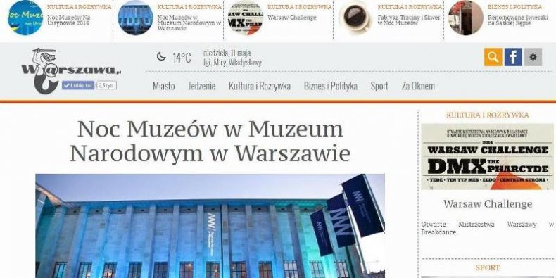 Warszawa.pl - nowy wygląd