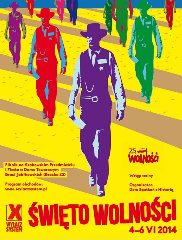 święto wolności plakat