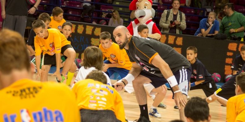 Marcin Gortat na Torwarze