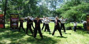 Wing Tsun Kung Fu - pokaz w Komisariacie Rzecznym