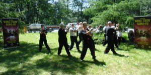Wing Tsun Kung Fu - pokaz w Komisariacie Rzecznym