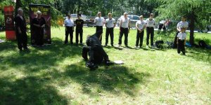 Wing Tsun Kung Fu - pokaz w Komisariacie Rzecznym